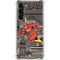 DC Comics The Flash Vintage Action pose pattern Galaxy S23 Plus Clear Case