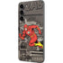 DC Comics The Flash Vintage Action pose pattern Galaxy S23 Plus Skin