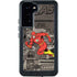 DC Comics The Flash Vintage Action pose pattern Galaxy S23 Plus Waterproof Case