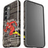 DC Comics The Flash Vintage Action pose pattern Galaxy S23 Pro Case