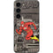 DC Comics The Flash Vintage Action pose pattern Galaxy S23 Skin