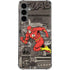 DC Comics Flash Mixed Media Galaxy S24 Plus Clear Case