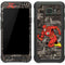 DC Comics The Flash Vintage Action pose pattern Galaxy S7 Active Skin