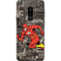 DC Comics The Flash Vintage Action pose pattern Galaxy S9 Plus Skin