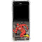 DC Comics Flash Mixed Media Galaxy Z Flip5 5G Clear Case