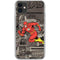 DC Comics Flash Mixed Media iPhone 11 Clear Case