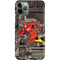 DC Comics The Flash Vintage Action pose pattern iPhone 11 Pro Lite Case