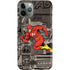 DC Comics The Flash Vintage Action pose pattern iPhone 11 Pro Lite Case
