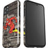 DC Comics The Flash Vintage Action pose pattern iPhone 11 Pro Max Impact Case