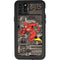 DC Comics The Flash Vintage Action pose pattern iPhone 11 Pro Max Waterproof Case