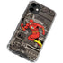 DC Comics The Flash Vintage Action pose pattern iPhone 12 Clear Case