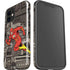 DC Comics The Flash Vintage Action pose pattern iPhone 12 Impact Case