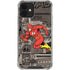 DC Comics The Flash Vintage Action pose pattern iPhone 12 Mini Clear Case