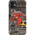 DC Comics The Flash Vintage Action pose pattern iPhone 12 Mini Lite Case