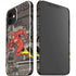 DC Comics The Flash Vintage Action pose pattern iPhone 12 Mini Lite Case
