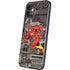DC Comics The Flash Vintage Action pose pattern iPhone 12 Mini Skin