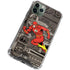 DC Comics The Flash Vintage Action pose pattern iPhone 12 Pro Clear Case