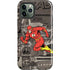 DC Comics The Flash Vintage Action pose pattern iPhone 12 Pro Impact Case