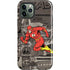 DC Comics The Flash Vintage Action pose pattern iPhone 12 Pro Max Impact Case