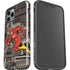 DC Comics The Flash Vintage Action pose pattern iPhone 12 Pro Max Impact Case