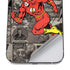DC Comics The Flash Vintage Action pose pattern iPhone 12 Pro Skin