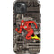 DC Comics The Flash Vintage Action pose pattern iPhone 13 Impact Case