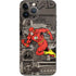 DC Comics The Flash Vintage Action pose pattern iPhone 13 Pro Max Skin