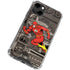DC Comics The Flash Vintage Action pose pattern iPhone 14 Clear Case