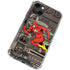 DC Comics The Flash Vintage Action pose pattern iPhone 14 Plus Clear Case
