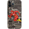 DC Comics The Flash Vintage Action pose pattern iPhone 14 Pro Max Skin