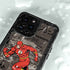 DC Comics The Flash Vintage Action pose pattern iPhone 14 Pro Max Waterproof Case