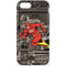 DC Comics The Flash Vintage Action pose pattern iPhone 8 Pro Case