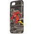 DC Comics The Flash Vintage Action pose pattern iPhone 8 Pro Case