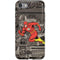 DC Comics The Flash Vintage Action pose pattern iPhone SE (2nd & 3rd Gen) Pro Case