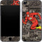 DC Comics The Flash Vintage Action pose pattern iPhone SE (2nd & 3rd Gen) Skin