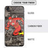 DC Comics The Flash Vintage Action pose pattern iPhone SE (2nd & 3rd Gen) Skin
