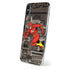 DC Comics The Flash Vintage Action pose pattern iPhone X Skin