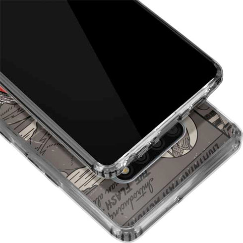 DC Comics Flash Mixed Media LG Stylo 6 Clear Case