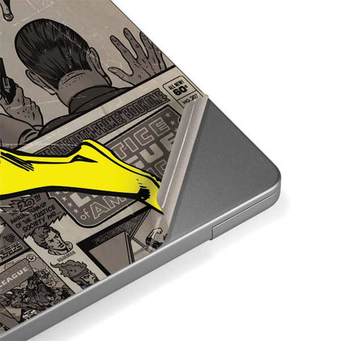 DC Comics Flash Mixed Media MacBook Pro 14in (2021-24) Skin