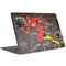 DC Comics The Flash Vintage Action pose pattern Apple MacBook Pro 15-inch Skin
