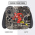 DC Comics The Flash Vintage Action pose pattern Nintendo Switch Bundle Skin