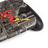 DC Comics The Flash Vintage Action pose pattern Nintendo Switch OLED (2021) Skin