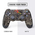 DC Comics The Flash Vintage Action pose pattern PS4 Controller Skin