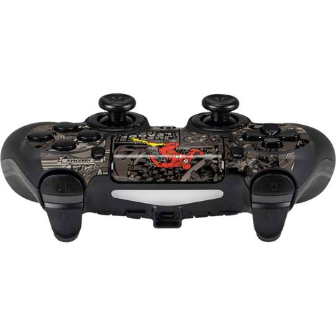 DC Comics The Flash Vintage Action pose pattern PS4/PC SCUF Impact Controller Skin