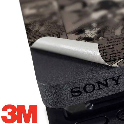 DC Comics The Flash Vintage Action pose pattern PS4 Pro Bundle Skin