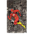 DC Comics Flash Mixed Media PS5 Slim Digital Edition Console Skin
