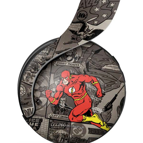 DC Comics The Flash Vintage Action pose pattern PULSE 3D Wireless Headset for PS5 Skin