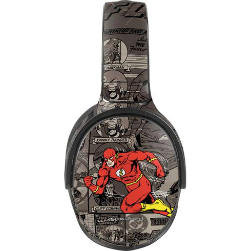 DC Comics The Flash Vintage Action pose pattern Skullcandy Venue Skin