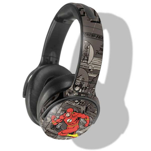 DC Comics The Flash Vintage Action pose pattern Skullcandy Venue Skin