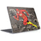DC Comics The Flash Vintage Action pose pattern Surface Laptop 3 13.5in Skin